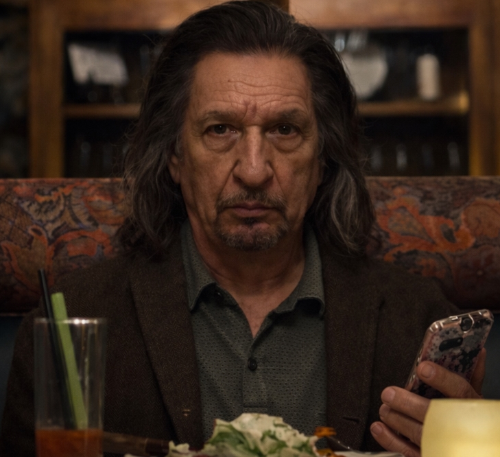 Sir Ben Kingsley Wonder Man Brown Jacket - Image 2